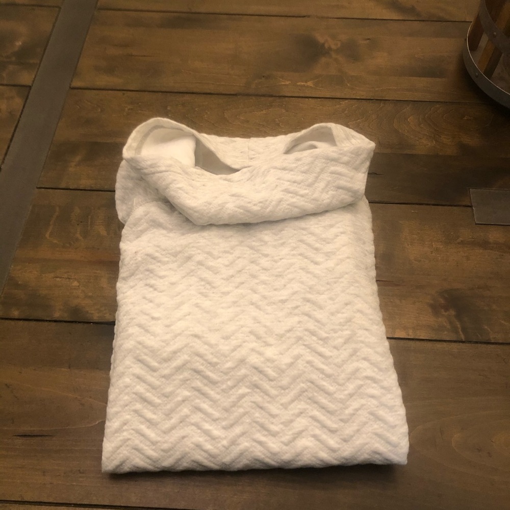 RBX Quilted Cowl Neck Pullover